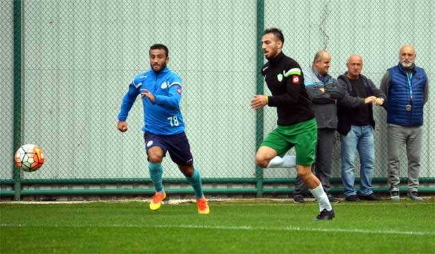 Çayelispor ile Çaykur Rizespor U21 hazırlandı