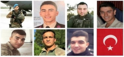 Afrin’de 8 Kahraman Askerimiz Şehit Oldu 