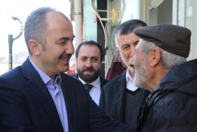 AK Parti Belediye Başkan Adayı Metin, Mahalle Ziyaretlerine Başladı