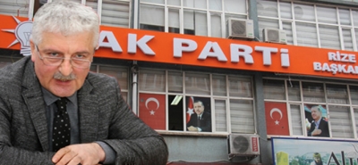AK Parti Rize İl Başkanlığına Ali Haydar Er Vekaleten Atandı