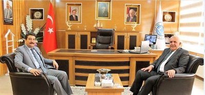 Aksoy'dan Başkan Serdar'a Ziyaret 