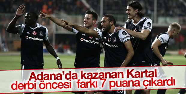 Beşiktaş Adana'dan 3 puan aldı