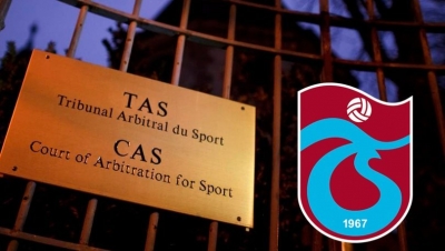 CAS, Trabzonspor'un itirazını reddetti