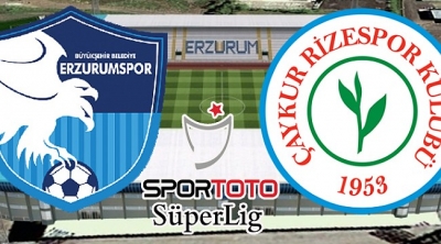 Çaykur Rizespor, Erzurumspor ile 32. randevuda