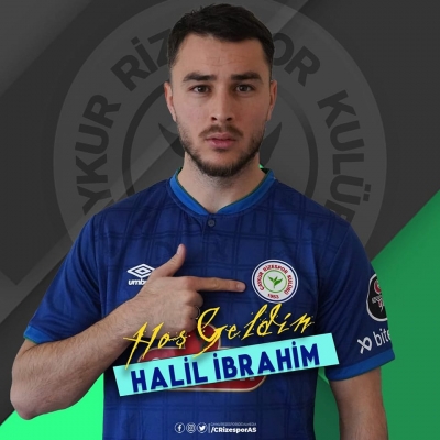 Çaykur Rizespor’umuz Halil İbrahim Pehlivan ile 2,5 yıllık sözleşme imzaladı.