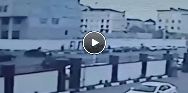 İntihar saldırısı böyle görüntülendi / Video