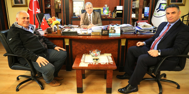 ASKF Rize Yeni Yönetimi Başkan Kasap'ı ziyaret etti