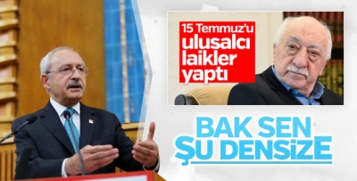 CHP lideri Atatürkçüleri suçlayan FETÖ'ye tepki gösterdi