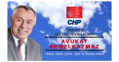Chp Rize Milletvekili Adayı Remzi Kazmaz Seçim  Çalışmalarını Sürdürüyor