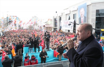Cumhurbaşkanı Erdoğan Ardahan'da