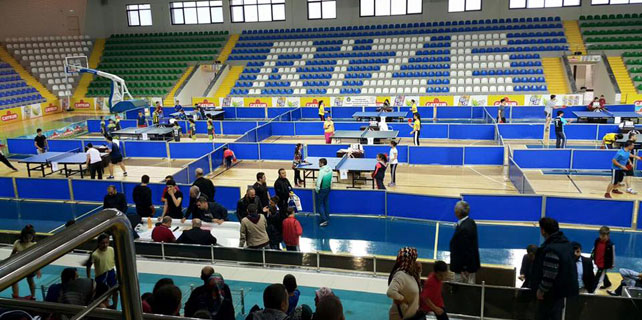 Cumhuriyet Bayramı Masa Tenisi Turnuvası yapıldı