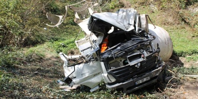 Rize'de feci kaza: 1 ağır yaralı