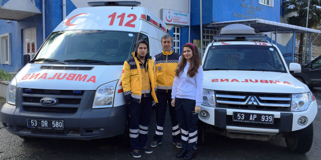 Rize'de 20 ambulans şoförü alınacak