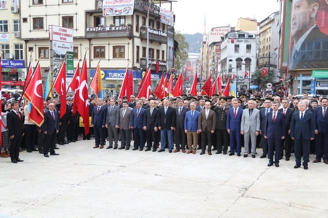 Rize'de 10 Kasım Atatürk’ü Anma Törenleri