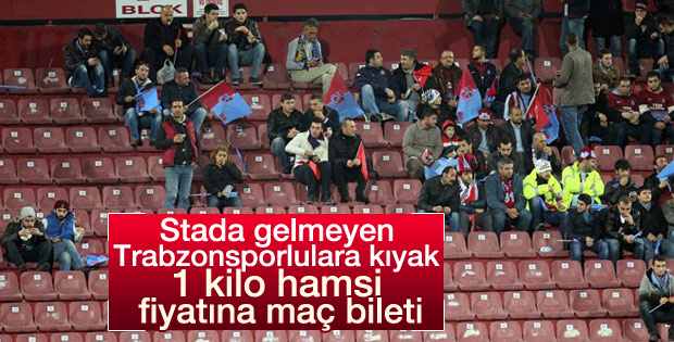Trabzonspor 5 liraya bilet satıyor