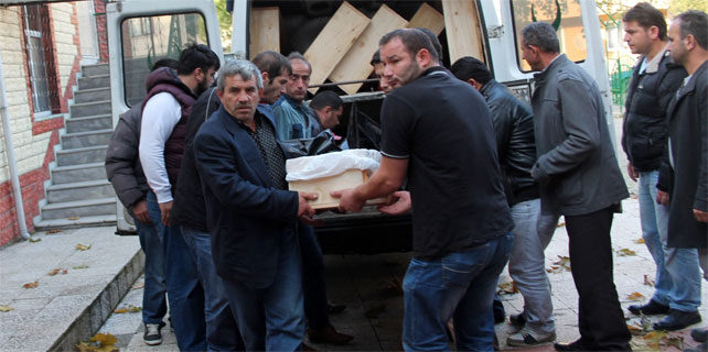 Rize'deki göçükte ölen işçinin cenazesi Ordu'da