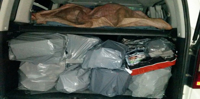 Rize'de 5 bin paket kaçak sigara yakalandı