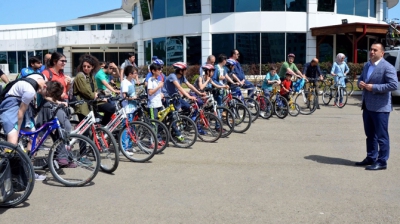 Gençlik Haftası Bisiklet Yarışları Nefes Kesti 