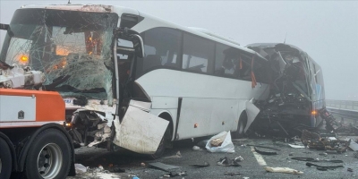 Kuzey Marmara Otoyolu'nda zincirleme kazada 11 kişi öldü, 57 kişi yaralandı