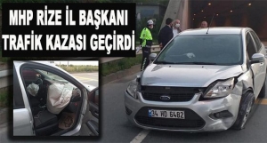 MHP İl Başkanı İhsan Alkan Kaza Geçirdi!