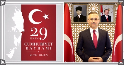 Rize Valisi  Kemal ÇEBER’in 29 Ekim Cumhuriyet Bayramı Mesajı