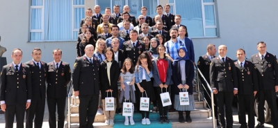 Rize'de Jandarma Teşkilatının 180. Kuruluş Yılı Etkinliklerine Ait Ödüller Verildi