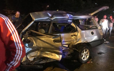 Rize'de kaza: 1 ölü, 2 yaralı