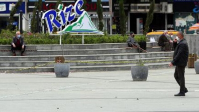 Rize'de Kovid-19 Tedbirleri Kapsamında Bir Haftada 5 Bin 756 Kişi Denetlendi