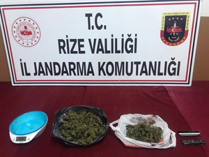 Rize'de Uyuşturucu Operasyonu: 2 Gözaltı