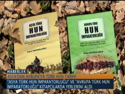 Rizeli Başmüfettişten İki Kitap Asya’dan Avrupa’ya Türk-Hun Tarihi