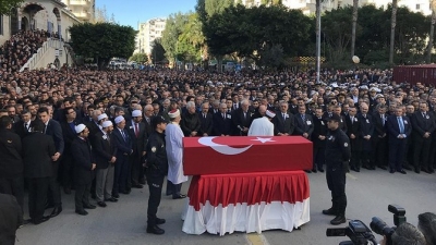 Şehit Emniyet Müdürü Altuğ Verdi Mersin'de Son Yolculuğuna Uğurlandı