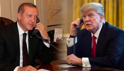 Trump, Erdoğan'ı aradı