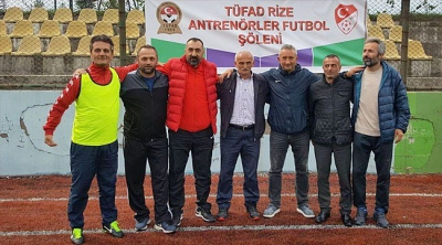 TÜFAD Rize Antrenörler Futbol Şenliği başladı