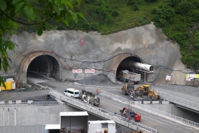Zigana Tüneli inşasında yarıya gelindi